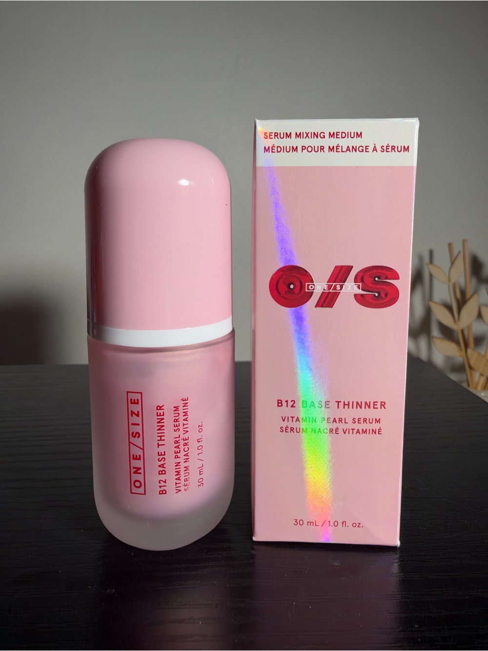 ONE/SIZE B12 Base Thinner Vitamin Pearl Serum
